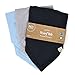 Indi Bandana Bibs for Boys & Girls, Fairtrade Certified, 4-Way Reversible Baby Drool Bibs, 100% Organic Cotton Muslin, 5-Pk