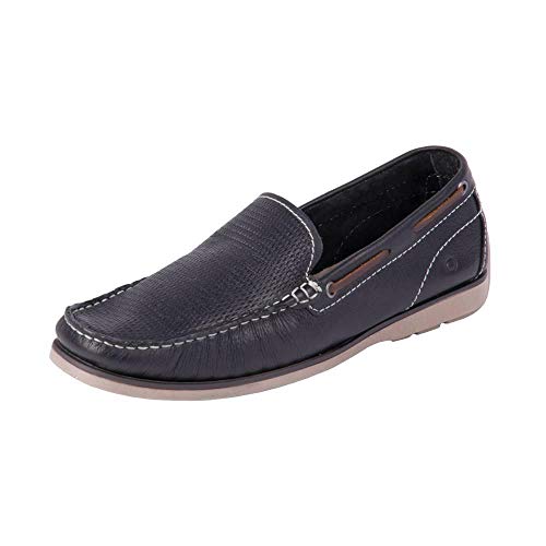 Sider Couro Democrata Ocean Masculino - Preto+bege - 37