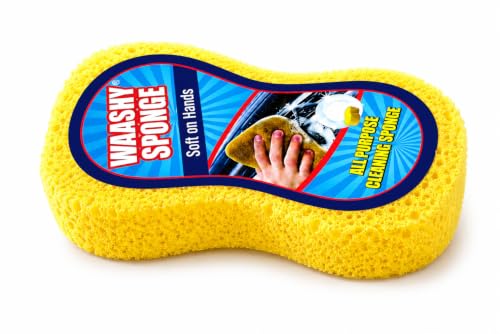 Image of Car Washing and Polish Sponge -2 Pieces | High Density Foam Applicator Pads, For Car Waxing, Polishing, Cleaning & Detailing, Scratch-Free