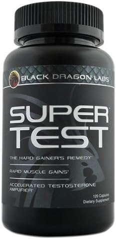 Super Test: An Evolution Has Taken Place. The World Is Ready. Super Test™ Is Here. From Black Dragon Labs Comes a Revolutionary Testosterone Enhancement, a Product That Will Dominate the Rest. Utilizing the Highly Potent, All-natural Massularia Acuminata 4:1 Extract, Super Test™ Will Enhance Testosterone Levels, Elevate Mood and Well-being and Increase Libido and Virility.