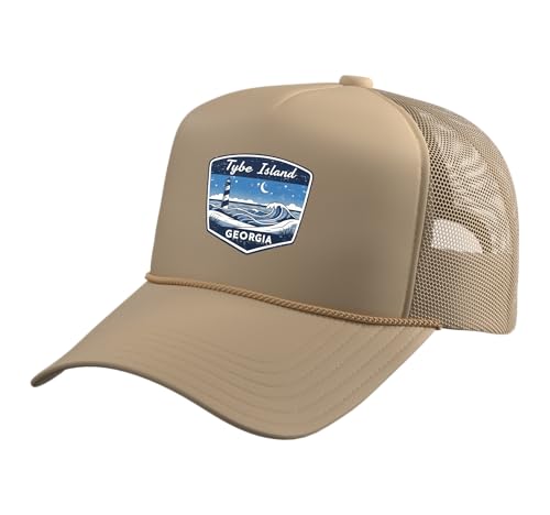 Image of mixboardimage202604201240195519222026042 20260420 124049 Trucker Hat with Adjustable Mesh Back, Khaki