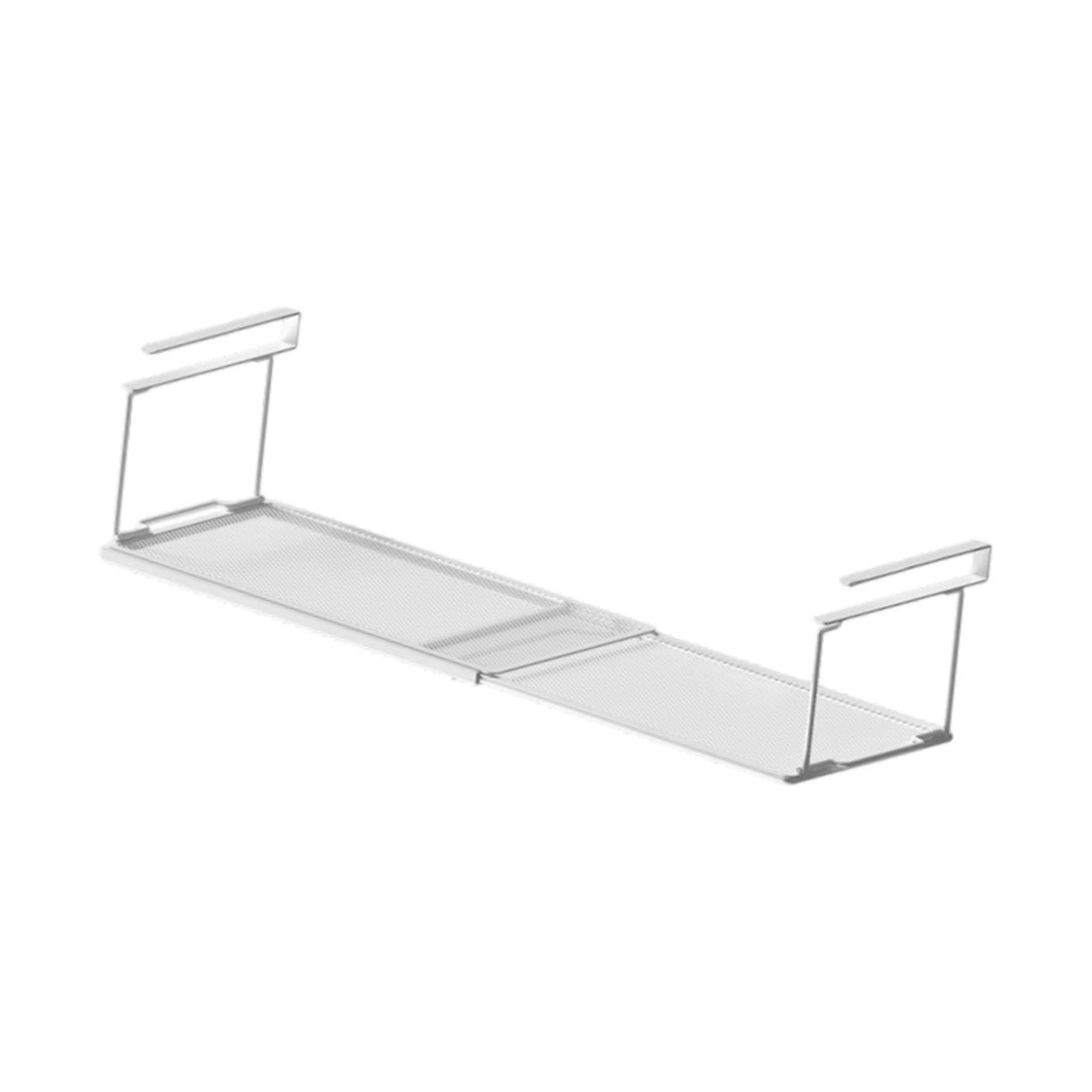 Cestino sottopensile, scaffale sottopensile, estensibile, | robusto, facile da installare, organizer per armadi, cestino da parete sospeso