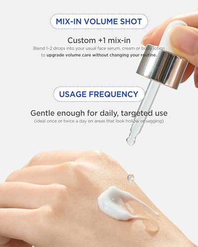 100% Volufiline Ampoules – Advanced Firming & Lifting Facial Ampoule from France Sederma, Intense Hydration & Skin Rejuvenation for Youthful, Perfect for Layering & DIY, 0.33 fl.oz (10ml) 3 Pack
