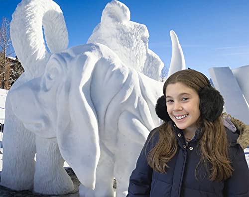 N'Ice Caps Kids Earmuffs Girls Winter Warm Adjustable Soft Plush Padded3