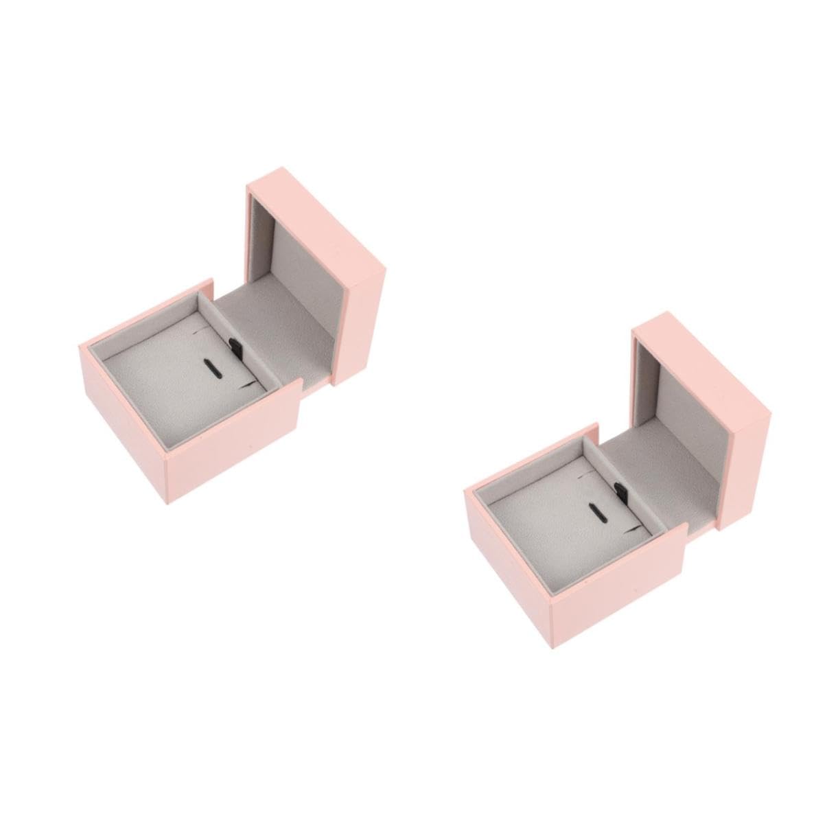 Pendentif boîte cas de stockage de qualité supérieure rose
