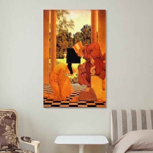 Impression sur toile d'Ursula de Maxfield 60x90 cm décor mural