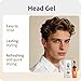 HMDABD Men's Sculpting Hair Gel Long-Lasting Supports Hair Styling Gel For All Hair Types