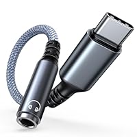 Highwings Adapter USB C auf Klinke, USB C auf 3.5mm Kopfhörer Adapter, Aux Adapter Klinke AudioKabel für iPhone 17/16/15 Pro Max, Galaxy S22/S21/S20/S20 FE/Note20/Note10, Hua-wei P40/P30 Pro/P20 Pro