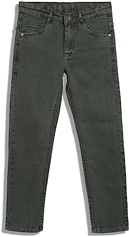 Urbano Juniors Boy's Slim Fit Washed Denim Jeans Stretch