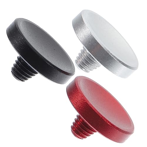 ARTIBETTER 3pcs Camera Shutter Release Button Elegant Concave Design for Precise Control Compatible Various Cameras Grip and Reduces Shake
