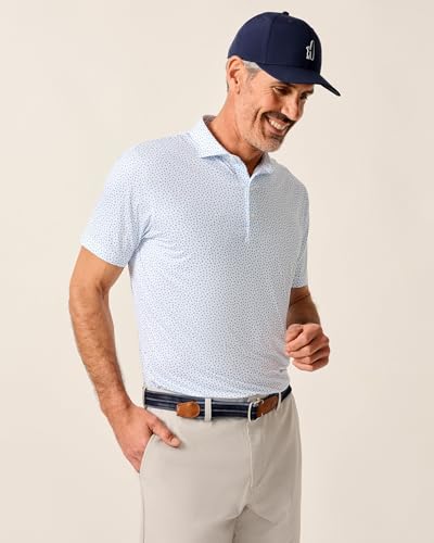 johnnie-O Featherweight Performance Polo - Plumeria4
