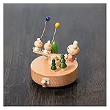 2.No solo se puede usar como caja de música,sino que también puede agregar una atmósfera cálida y romántica a su hogar.