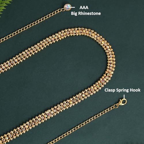 VAMA FASHIONS Kamarband Stone belly hip body Waist chain sari kamar belt kamarbandh for saree