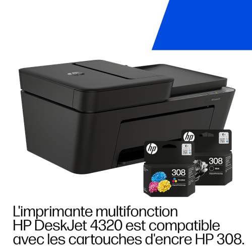 HP DeskJet 2920 89F97B Imprimante Multifonction Jet d’Encre Couleur sans Fil avec Panneau de Commande LCD et Wi FI bi Bande Compatible avec Instant Ink et ’Application Smart - vue 9