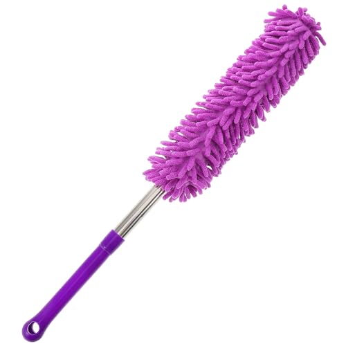 Alipis Plumero Doméstico Extensible de Chenilla Cabezal Flexible y Lavable para Limpieza de Paredes y Techos Hogar