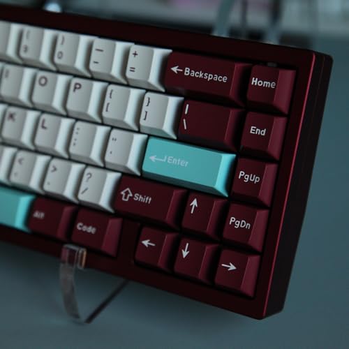 Image of Fogruaden PBT Keycaps Set, Cherry Profile Custom Keycap for Mechanical Keyboard Keycaps(Cherry yaoye)