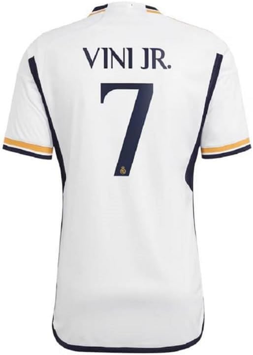 RJM Real Football Team Vini jr Jersey (Kids,Boys,Men)
