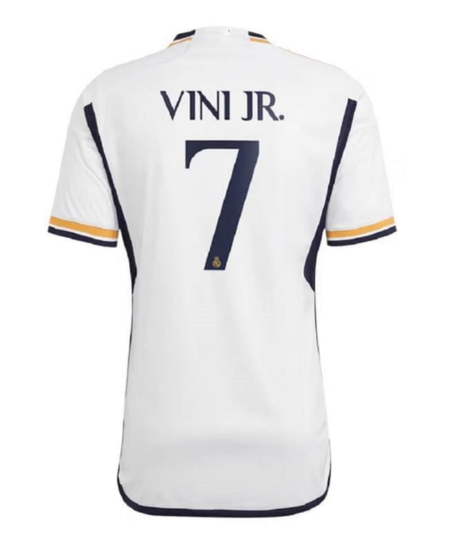 Real Football Team Vini jr Jersey (Kids,Boys,Men)