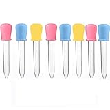 pipeta plastico 3ml FUNCIÓN: Se usa principalmente para dispensar líquido en cantidades mínimas para llenar pequeñas cavidades para la fabricación de dulces, decoración de alimentos, aceites esenciales, una buena opción para actividades creativas para niños y experimentos científicos divertidos.