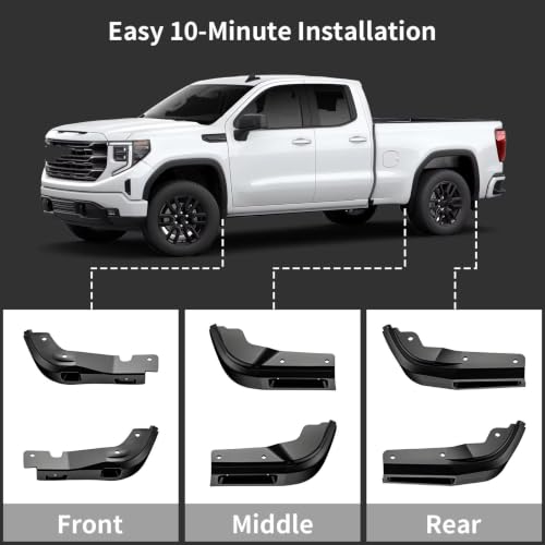 Pare-boue GMC Sierra anti-rayures pour éliminer les impacts