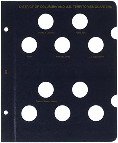 Whitman Classic D.C. & Territories Page for Album #9176