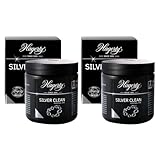 Hagerty Silver Clean 170ml x 2 Pack - Personal uses | Cleaning Liquid Jewelry Immersion Bath for Silver Plated Jewelry