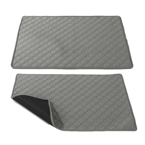 Almohadillas para Perros - 2 Piezas De para Mascotas Lavables | Almohadilla De Entrenamiento Impermeable Grande Reutilizable | Suministros De Mascotas Improvisados De Gato para Viajar En