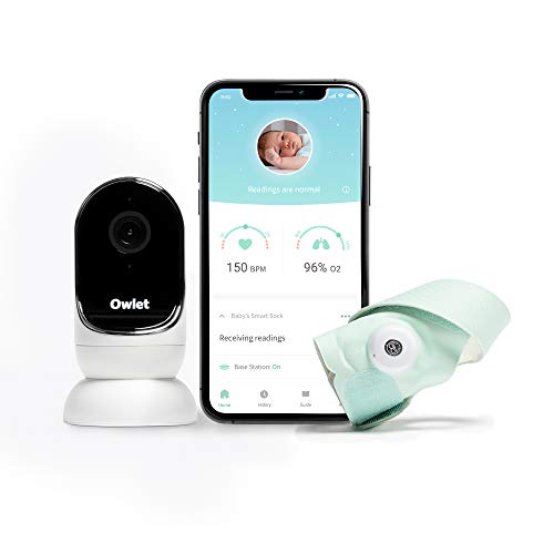 Owlet Baby Monitor Duo - Smart Sock 3 & Cam (Tracks Oxygen & Heart Rate)