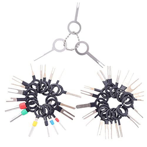 ABOOFAN 1 Terminal Removal Tool Connector Pin Extractor Kit Automotive Wire Crimp Connector Release Tool for Easy Wire Removal and Replacement