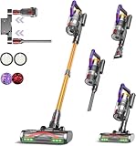 KIPMAX Cordless Vacuum Cleaner, 50KPa 550W Stick Vacuum for Home, 70Mins...