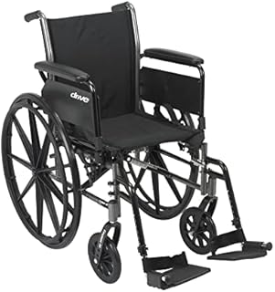 Cruiser III Light Weight Wheelchair with Flip Back Removable Arms, Full Arms, Elevating