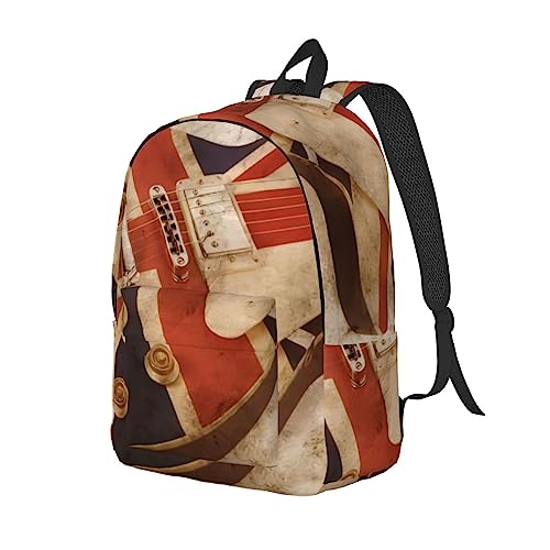 Sac à dos à bandoulière imprimé aux finitions soignées style M