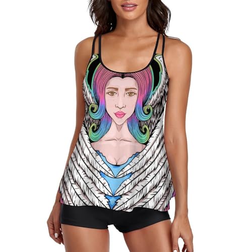 Robe de plage tankini et bikini short de garçon idéal pour vos vacances d'été ensoleillées