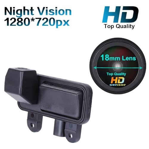 Image of Super Pro HD Car Reversing System Parking Assistance -Waterproof Trunk Handle Reversing Camera, for Mercedes Benz E Class W210 W211 W212 C207 W207 E200 E200L E260 E300 E300L E350 E63 Trunk Handle