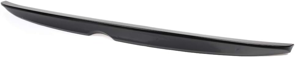 Cninba13 Car Rear Spoiler Wing Rubber Lip Tail Trunk Roof Trim for Toyota Camry XV50 Sedan 2012-2017, Glossy Black