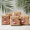 60 PCS Mini Wooden Flamingo Flatbacks Decorations Small Wood Flamingo Cutouts Mini Flamingo Figurines Double-Sided Printing, for DIY Crafts, Summer Party Decor, Scrapbooking Supplies Table Scatter #4