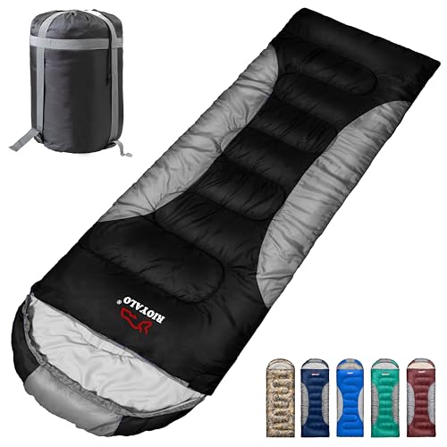 0 Degree Winter Sleeping Bags for Adults Camping -Temp Range (5F – 32F) Portable Waterproof...