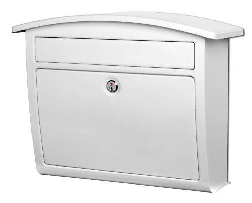 Dal Rae Boîte aux lettres murale verrouillable Blanc Cover