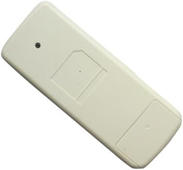 پوئتي view of the Easytry123 replacement remote control, showing the battery compartment.