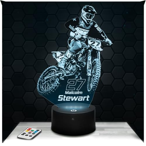 Objet M.Stewart motocross veilleuse pour illuminer sans éblouir la nuit