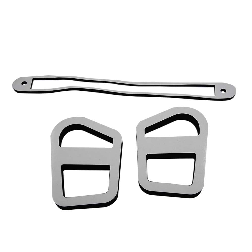 1Paio Luce Freno Posteriore Auto Guarnizione Spugna Compatibile con Toyota Aygo 2005-2014 Nero Luce Freno Posteriore Guarnizione