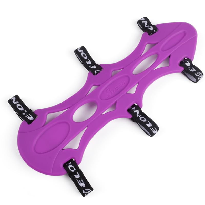 Archery Arm Guards Kids Adult Armguard Forearm Guard Archery Arm Protector with 3 Straps Adjustable Buckles Rubber (Purple) — image 1