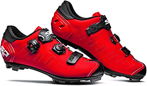 ZAPATILLAS SIDI DRAGON 5 ROJO MATE/NEGRO TALLA 43