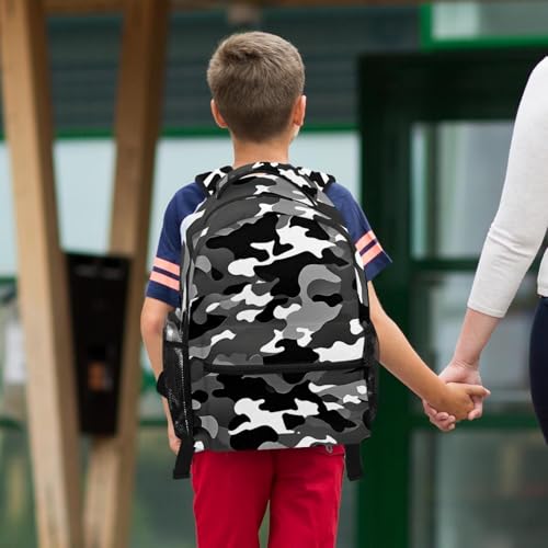 Ensemble de 2 sacs d'école garçon et fille avec cartable et trousse