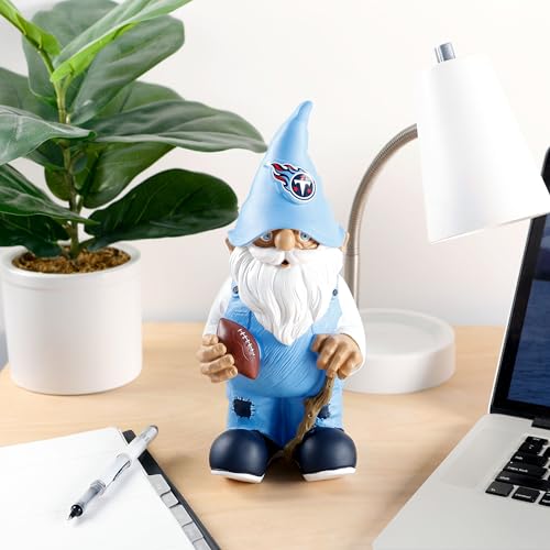 Image of NFL Resin 11.5 inch Team Logo Outdoor Garden Statue Gnome