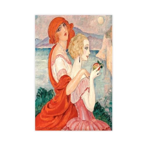 Toile On The Road to Anacapri de Gerda Wegener pour chambre moderne