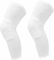 Ginocchiera A Compressione Jauarta Unisex - Protezione A Nido D'Ape Per Basket, Calcio, Corsa (Taglia L) - Foto 3