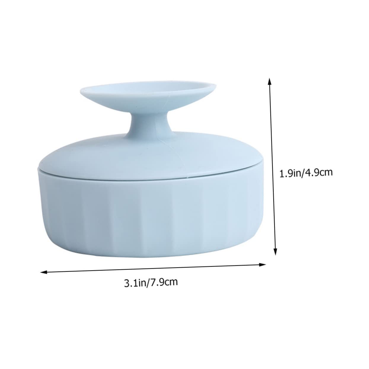 PartyKindom Silicone Makeup Brush Cleaning Box Versatile Brush Cleaner Dryer for Beauty Enthusiasts