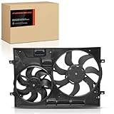 Frankberg Ventilador del radiador de agua Compatible con Passa.t Variante 3G5 CB5 2.0L O.c.t.a.v.i.a III Combi 5E5 5E6 2.0L T.i.g.u.a.n AD1 AX1 2.0L Golf VII 5G1 BE1 BE2 BQ1 2.0L 5Q0121205R