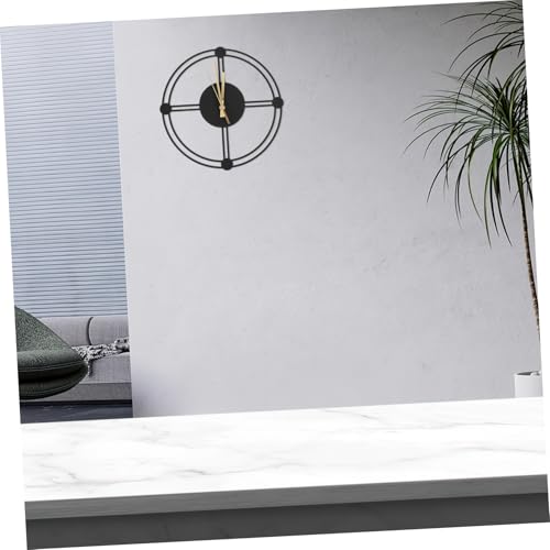 Reloj de Pared Vintage de Metal BESPORTBLE 31 cm miniatura 5